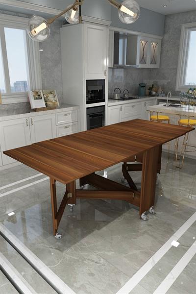 DF01111BR Pratik Katlanır Masa Mutfak ve Yemek Masası