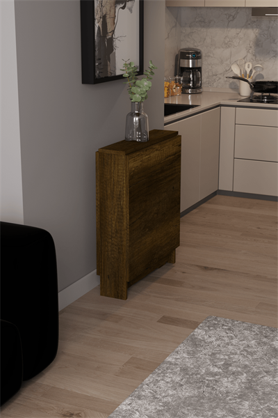 DF01109BR Pratik Katlanır Masa Mutfak ve Yemek Masası