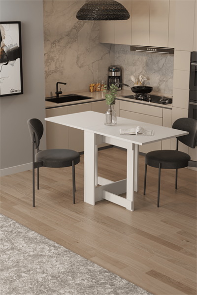 DF01109B Pratik Katlanır Masa Mutfak ve Yemek Masası