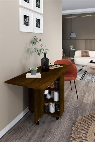 DF01110BR Pratik Katlanır Masa Mutfak ve Yemek Masası