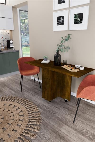 DF01110BR Pratik Katlanır Masa Mutfak ve Yemek Masası