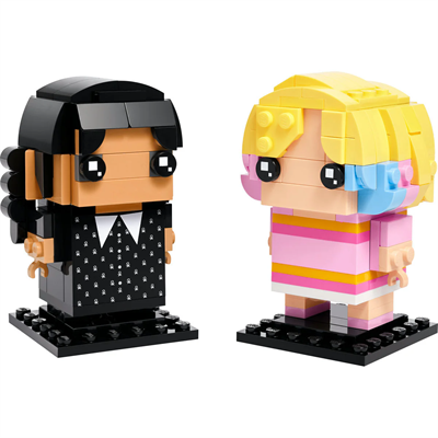 40750 LEGO® Brick Headz Wednesday - Wednesday & Enid