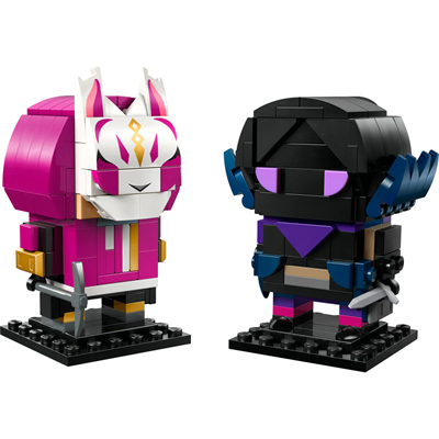 40799 LEGO® Brick Headz Fortnite Drift and Raven