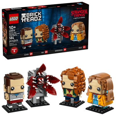 40879 LEGO® Brick Headz Stranger Things - Eleven, Max, Demogorgon and Holly Figures