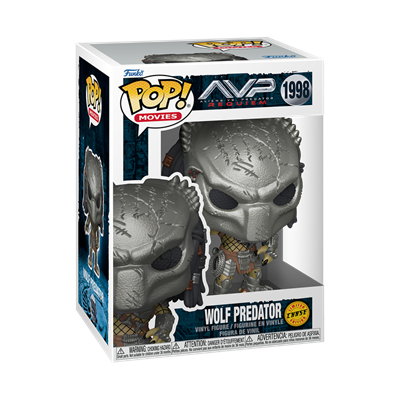 Funko Pop! Alien vs Predator Requiem - Wolf Predator #1998 (Chase Edition)