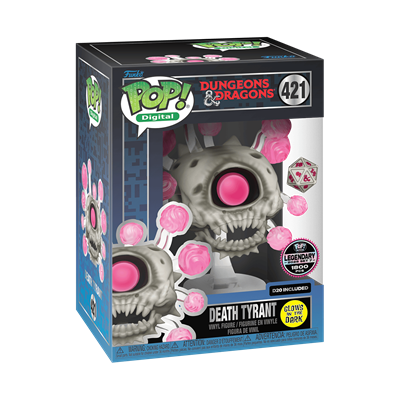 Funko Pop! Digital NFT Death Tyrant (Dungeons & Dragons) (Legendary) #421