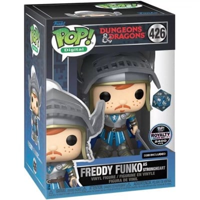Funko Pop! Digital NFT Freddy Funko as Strongheart (Dungeons & Dragons) (Royalt) #426