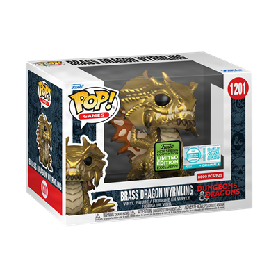 Funko Pop! Dungeons & Dragons! - Brass Dragon Wyrmling #1201