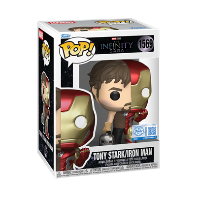 Funko Pop! Marvel - Split Iron Man / Tony Stark #1569 (Ön Sipariş)