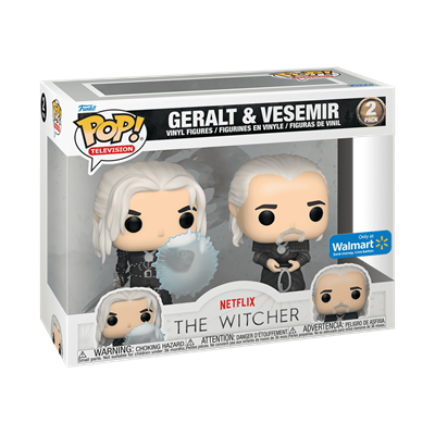 Funko Pop! Multipack - The Witcher - Geralt & Vesemir 2-Pack