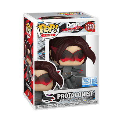 Funko Pop! Persona - Protagonist (Persona 5: The Phantom X) #1240