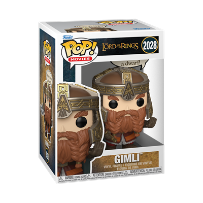 Funko Pop! The Lord of the Rings - Gimli (Nobody Tosses a Dwarf) #2028