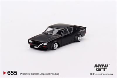 Mini GT - Nissan Skyline Kenmeri Liberty Walk Matt Black MGT00655 1:64
