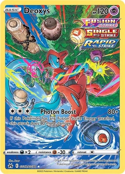 Pokemon Crown Zenith - Deoxys #GG12