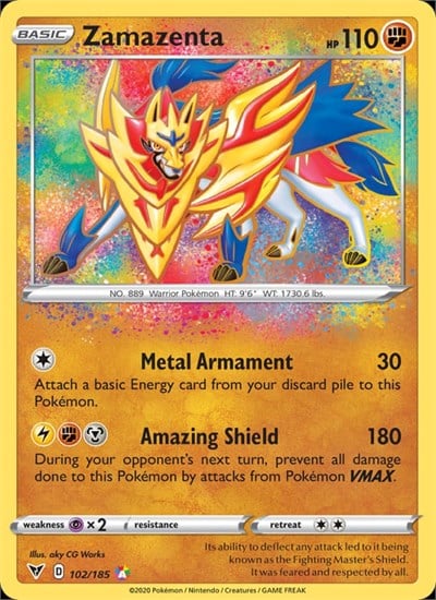 Zamazenta - Vivid Voltage #102