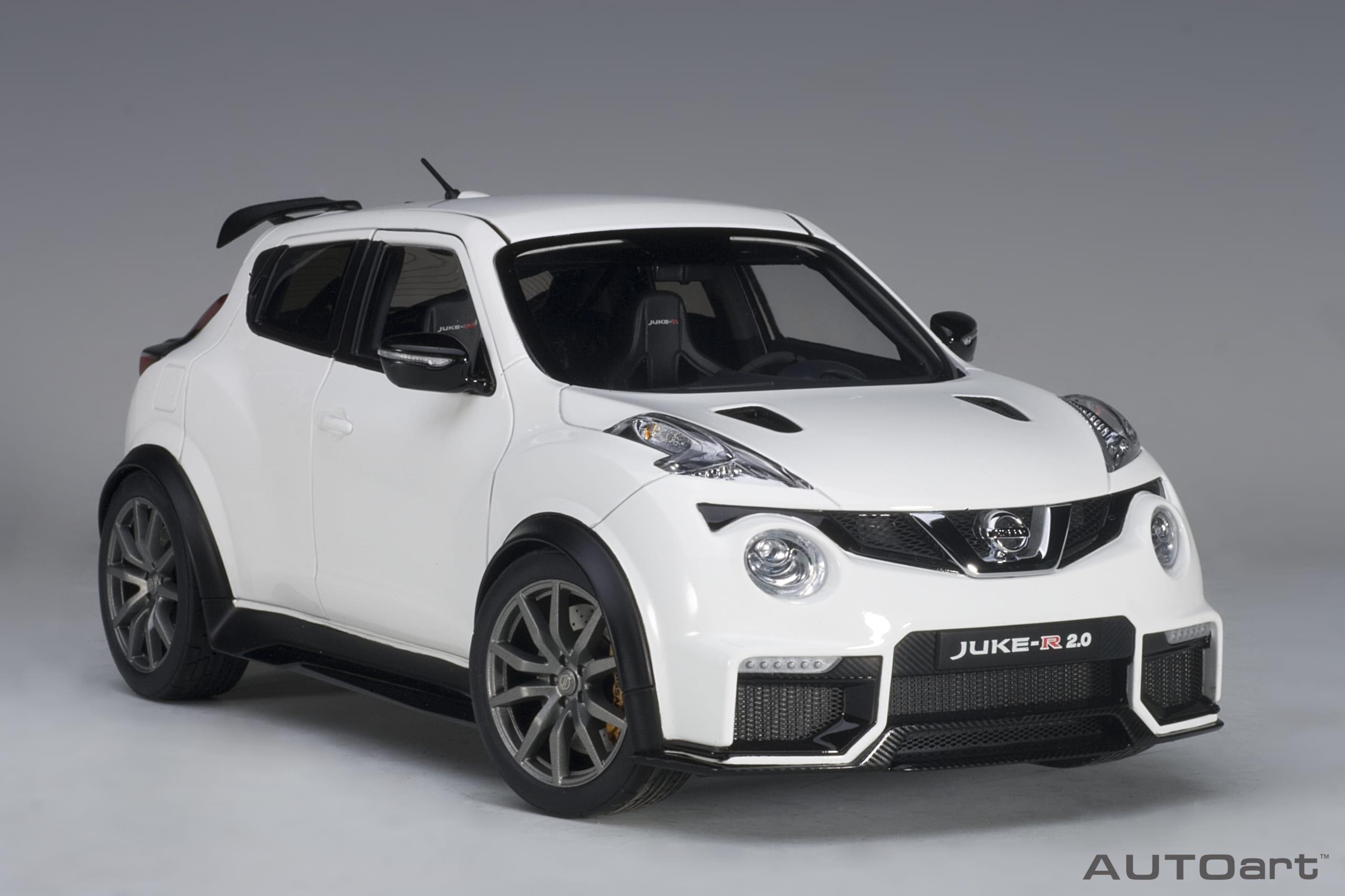 NISSAN JUKE-R 2.0 AUTOart 1/18 ミニカー AUTOart Nissan Juke-R 2.0 (White) 1:18