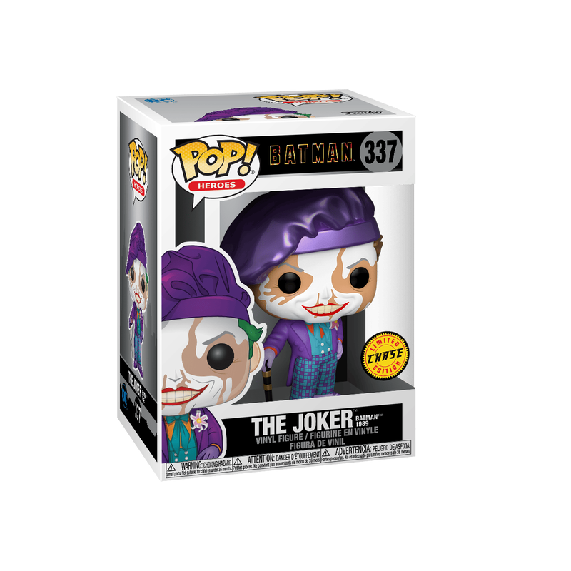 Funko Pop! DC Comics - Batman 80th - Joker (1989) (Chase) #337