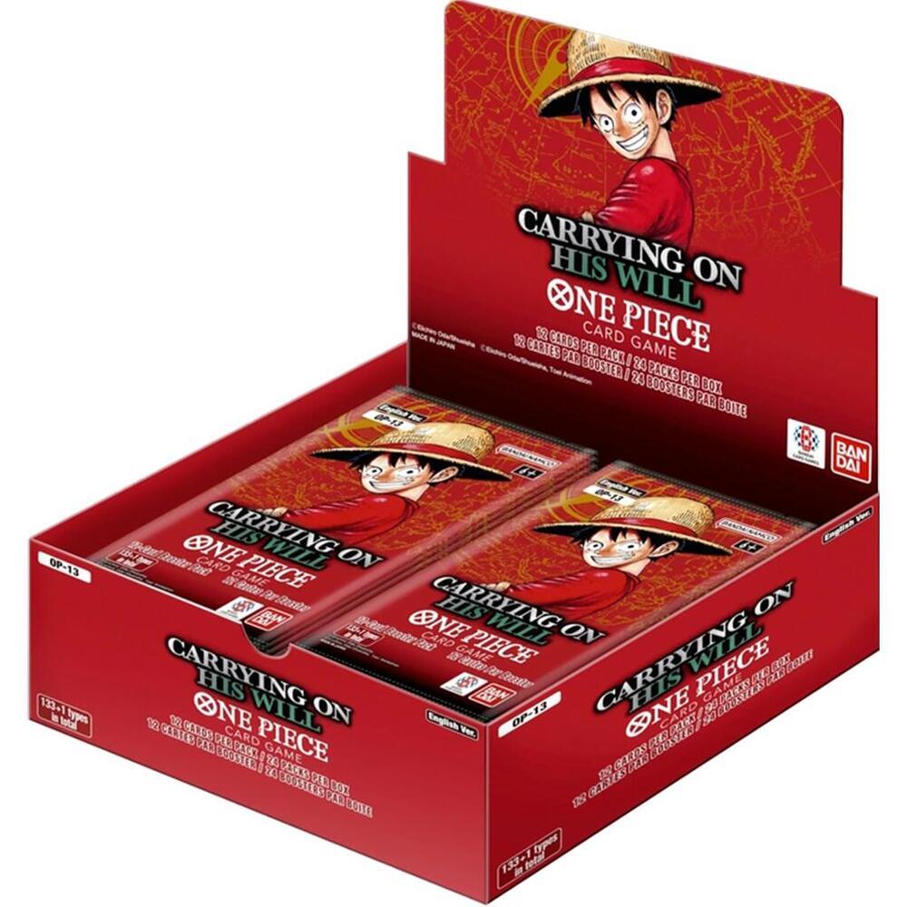 One Piece Card Game - OP13 Carrying on his Will Booster Box (Ön