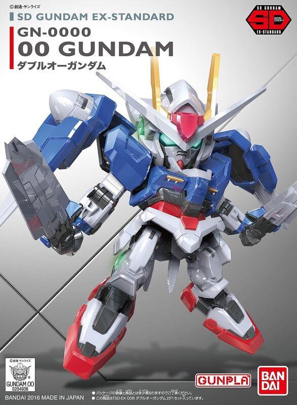 GUNDAM - SD Gundam Ex-Standard 00 Gundam - Model Kit