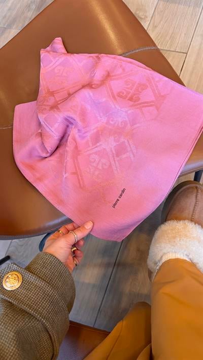 Pierre Cardin Naia Lumina Şal Şeker Pembe