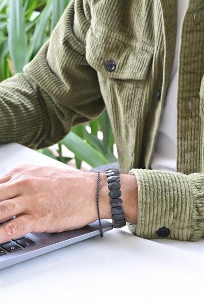 316 L Çelik Aura Bileklik