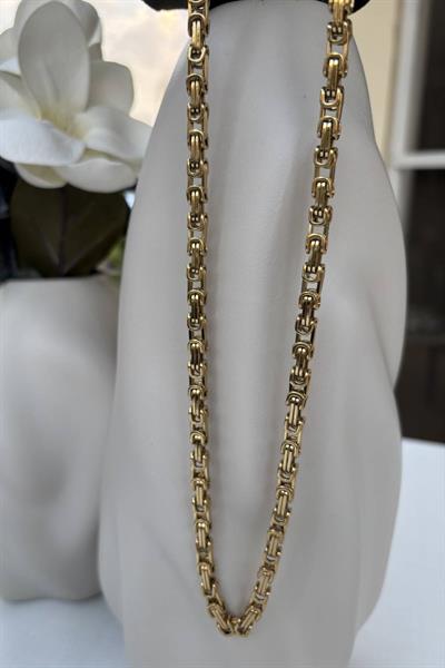 316 L Çelik Erkek Gold Legend Kolye