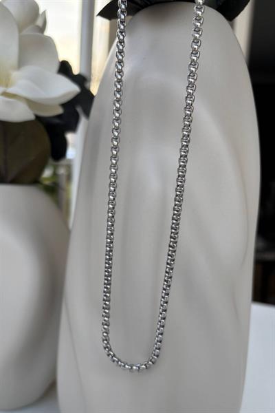 316 L Çelik Erkek Örme Kolye