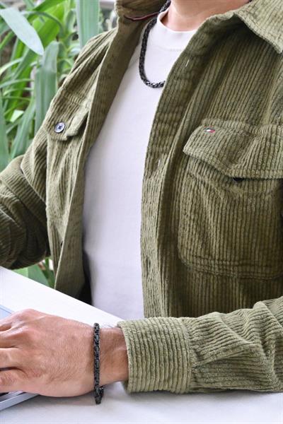 316 L Çelik Erkek Siyah Legend Kolye