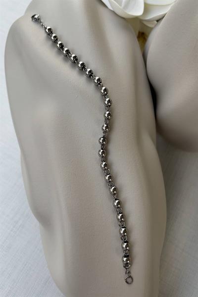 316 L Çelik Erkek Topçuk Bileklik