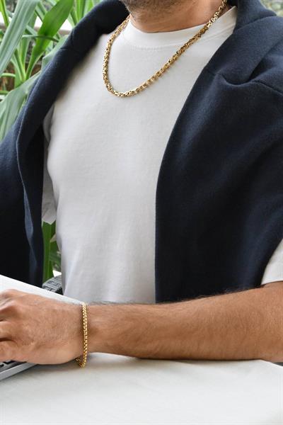 316 L Çelik Gold Roxen Bileklik