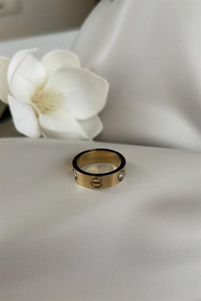 Çelik Gold CRT Yüzük