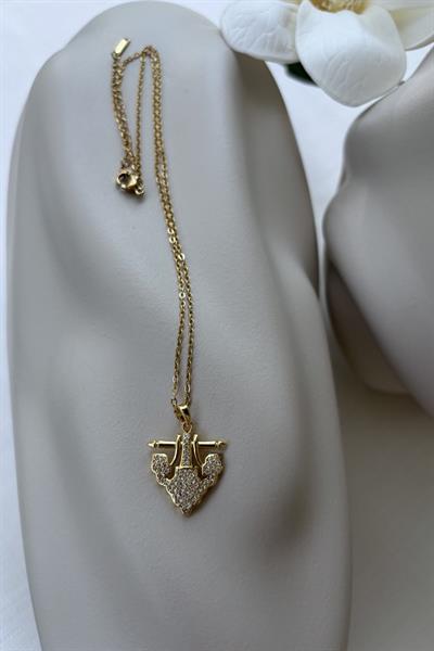 Çelik Gold Luma Kolye