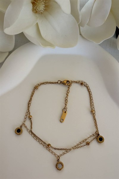 Çelik Gold Sedefli MRK Halhal