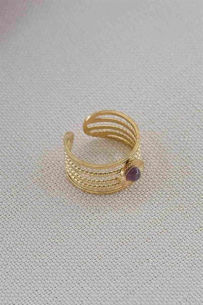 Çelik Gold Terra Yüzük