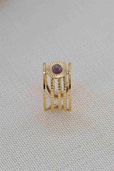 Çelik Gold Terra Yüzük