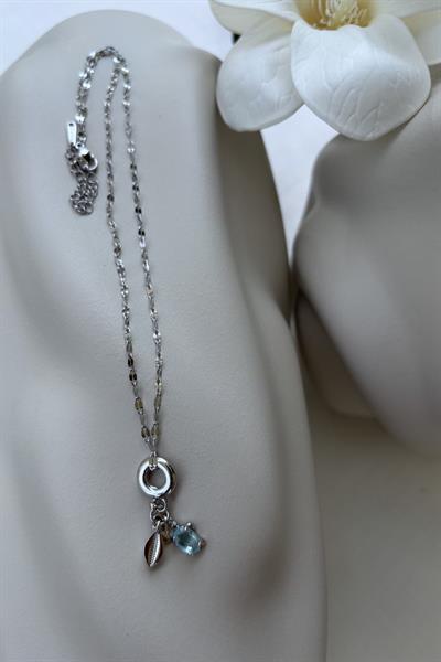 Çelik Gümüş Liore Kolye