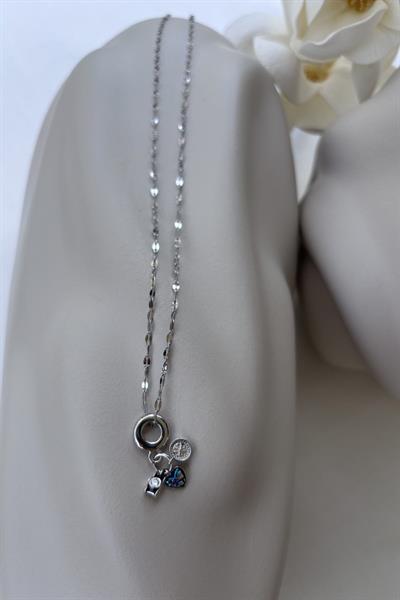 Çelik Gümüş Noria Kolye