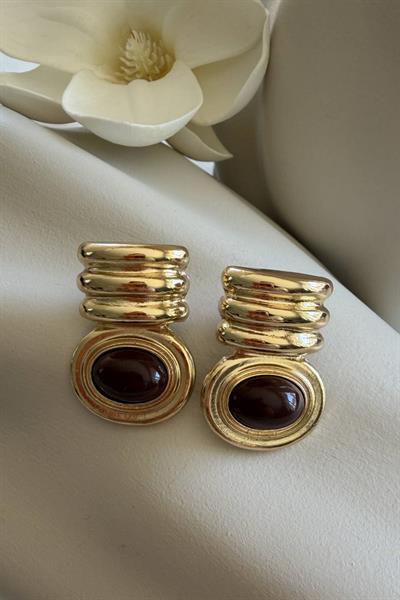 Çelik Kahve Taht Küpe