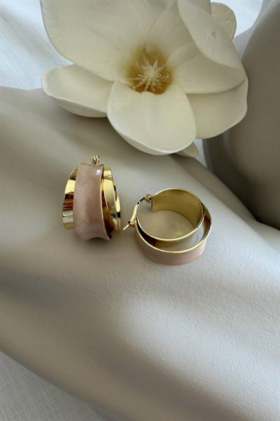 Çelik Pudra Asalet Küpe