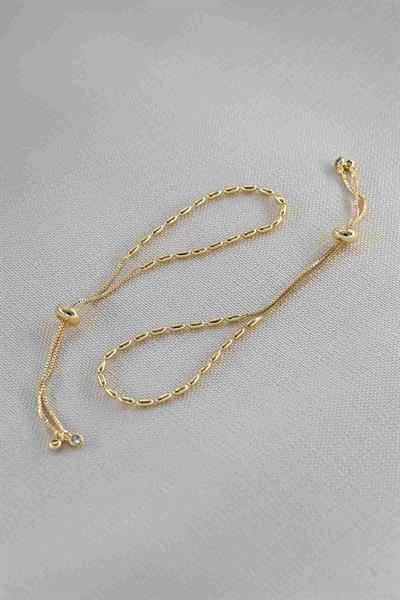 Gold Minimalia Asansörlü Bileklik
