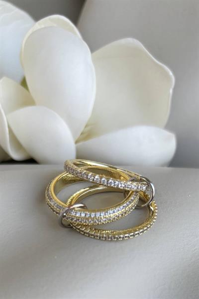 Özel Seri 3lü Gold Yüzük