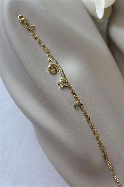 Özel Seri Minimal Kelebek Bileklik