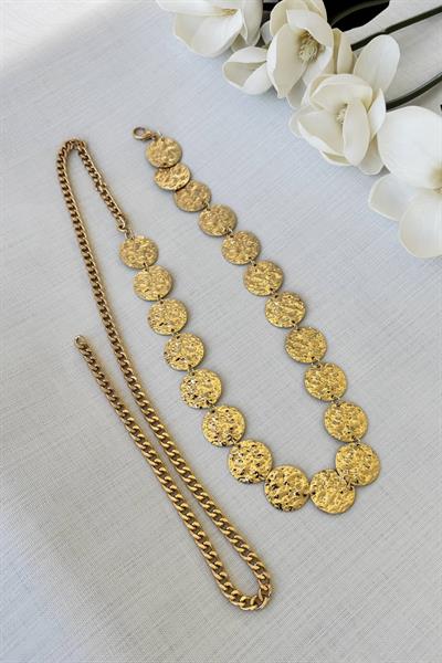 Özel Seri Rose Para Bel Zinciri