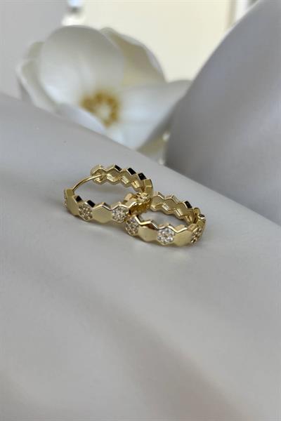 VİP 14K Gece Parıltısı Küpe