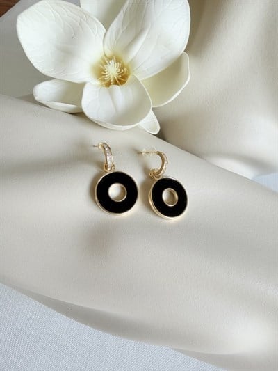 VİP Gold Venüs Halka Küpe