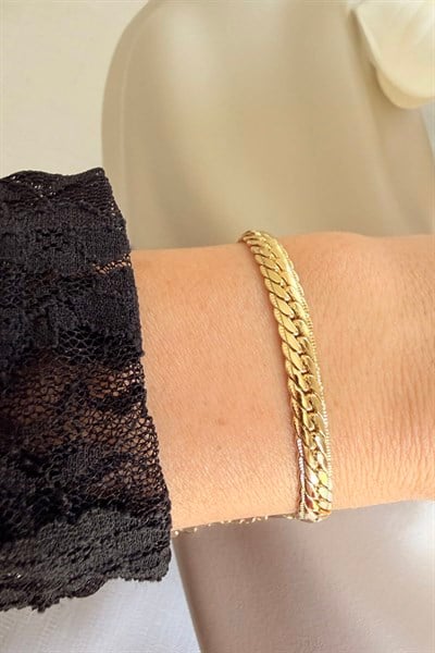 VİP Gold Zarif Bileklik