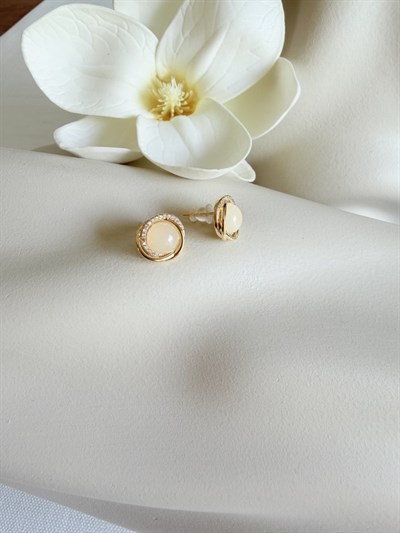 VİP İnci Işıltısı Küpe