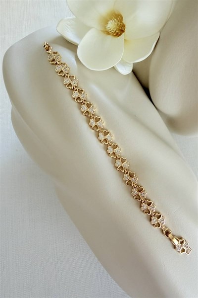 VİP Kalp Yonca Bileklik