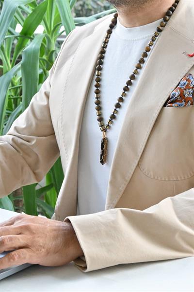 VİP Mat Kaplan Gözü Kolye