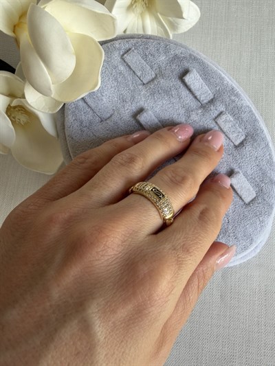 VİP MRK Ayarlanabilir Gold Yüzük